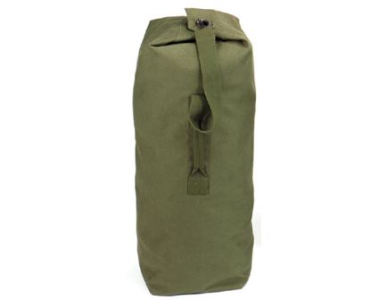 Rothco Heavyweight Top Load Canvas Duffle Bag - Olive Drab, 21 X 36