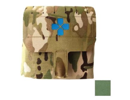 Blue Force Gear TKN Large Molle Mounted Pro Supplies Trauma Kit, OD Green