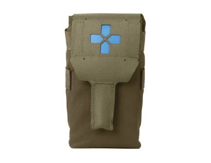 Blue Force Gear TKN Small Molle Mounted Advanced Supplies Trauma Kit, Ranger Green