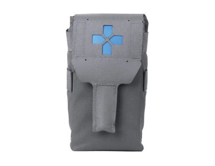 Blue Force Gear TKN Small Molle Mounted Advanced Supplies Trauma Kit, Wolf Gray