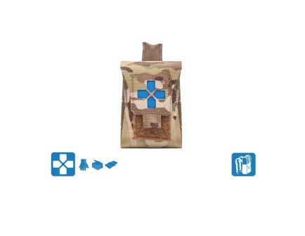 Blue Force Gear MTKN Nano Professional Supplies Micro Trauma Kit, Multicam
