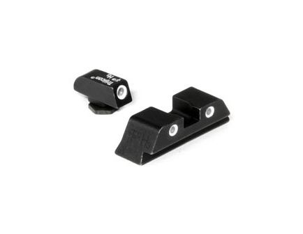 Trijicon GL01: 3 Dot Green Front & Green Rear Night Sights for Glocks