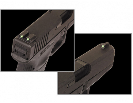 TruGlo Tritium Night Sight Set, Fits Glock 42 - TG231G1A