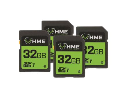 HME 32 GB SD Card, Pack of 4