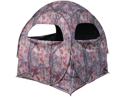 HME Spring Steel 75 58" x 58" x 57" Ground Blind, Stick and Limb Camouflage