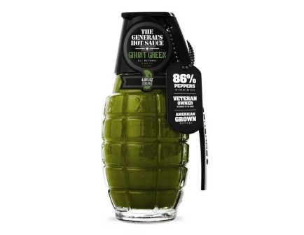 The General's Hot Sauce 6 oz, Grunt Green - 0311-002