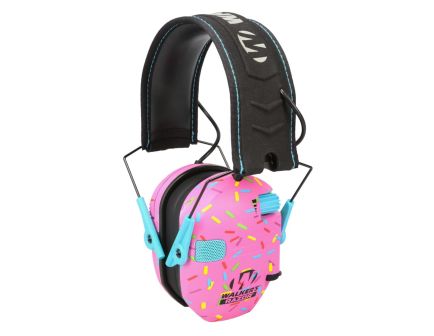 Walkers Razor Slim Electronic Muffs, Pink Sprinkles