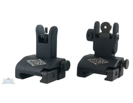 YHM Q.D.S. AR-15 Sights Same Plane Front & Rear Flip Up
