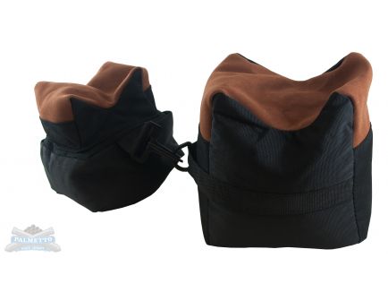 The Outdoor Connection Bench Bag 2 piece set Black/Leather 28213