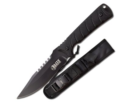 Elite Tactical Backdraft Fixed Knife Clip Point, Black