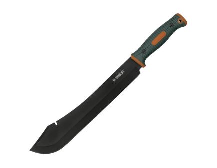 Outdoor Life Camping Machete, Green/Orange