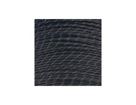 Mero 550 3-Reflctive Trac Paracord, 100' Black