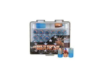 Berrys Bullets Blue Diamond .50 Cal Rifle Muzzleloader Bullet w/Sabot, 250 gr 0.451" 25rds