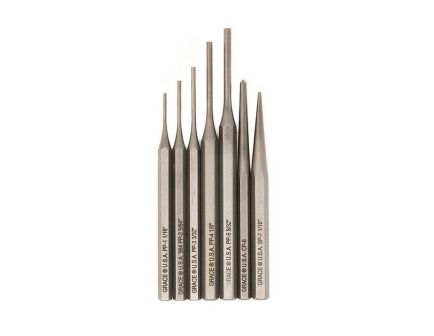 Grace USA Steel 7-Piece Punch Set