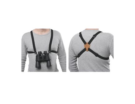 Bulldog Cases Adjustable/Stretching Binocular Harness, Black