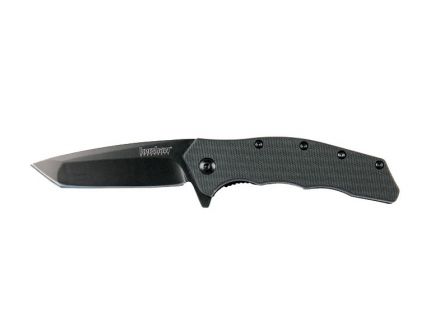 Kershaw Thicket Assisted Opening Tanto Folding Knife, Black