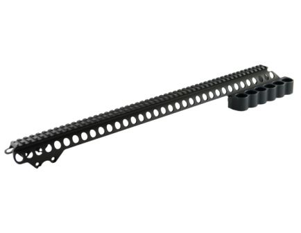 Mesa Tactical SureShell 12 Gauge Shotshell Carrier w/Long Rail, 6rds Black