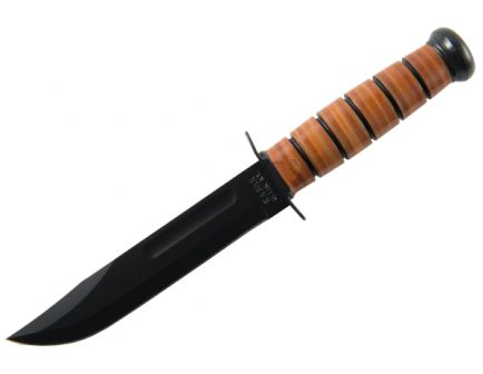 KA-BAR Full-size USMC Knife , Straight Edge 2-5017-0
