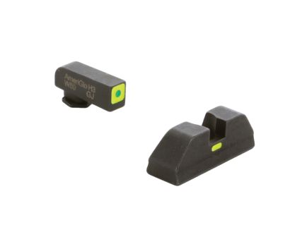 Ameriglo Night Sight Set Front/Rear, Green/Lumi Green/Lumi Green