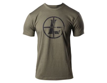 Leupold Distressed Reticle T Shirt Size M, Green
