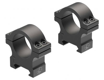 Leupold Open Range Cross Slot 1" Medium Rings, Matte Black