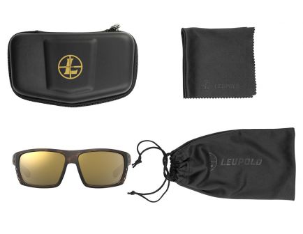 Leupold Payload Bronze Mirror Lens Sunglasses, Matte Tortoise 