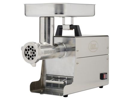 LEM #12 BigBite Stainless Steel Meat Grinder, #12