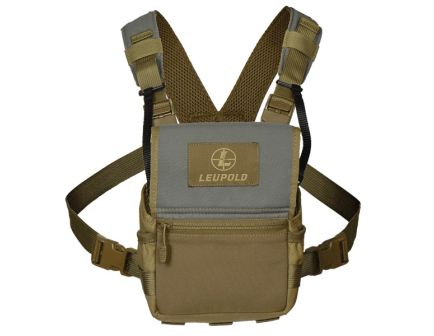 Leupold Pro Guide Bino Harness 2 Polyester 8", Shadow Tan/Gray