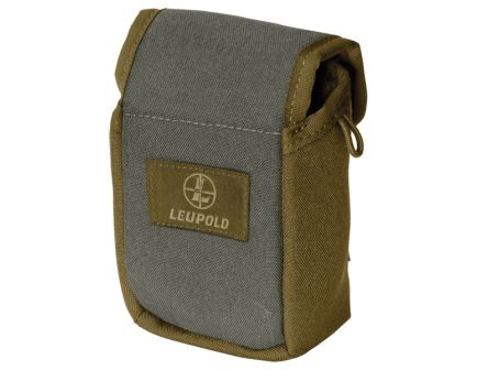 Leupold Pro Guide Binocular Harness Rangefinder Pouch Polyester 5.50", Tan/Gray