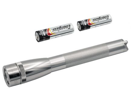 Maglite Mini LED AA Flashlight, Silver