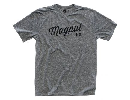Magpul Rover Script Megablend T-Shirt Men's Large, Heather