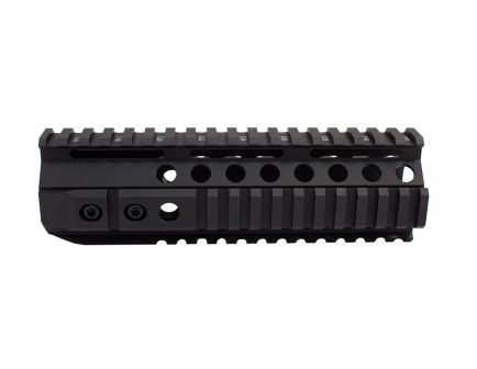 PSA SQR Hard Black Anodized 7.2 Inch Rail