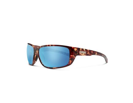 Suncloud Milestone Polarized Sunglasses - Tortoise - Aqua Mirror