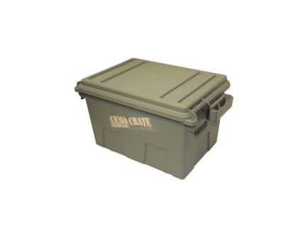 MTM Case Gard Ammo Crate Utility Box, Army Green