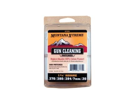 Montana X-Treme 7mm/.308 Cal 1.75" x 1.75" Square Patch, 200/Bag