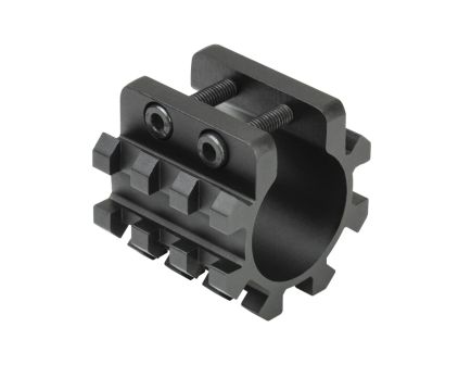 NcStar 1" Shotgun Magazine Tube Mount Weaver Rail Aluminum