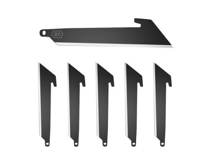 Outdoor Edge Knives 6-Pack Utility Replacement Blade Drop Point