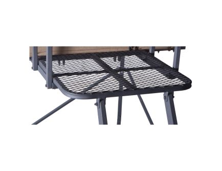 Millennium Treestands 26.75" x 24" Buck Hut Ladder Platform, Black