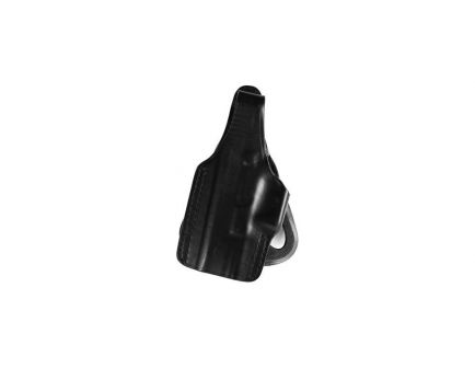 BLACKHAWK! Leather Angle Adjustable Paddle Holster Glock 26/ 27/ 33, Black, Left-420605BK-L