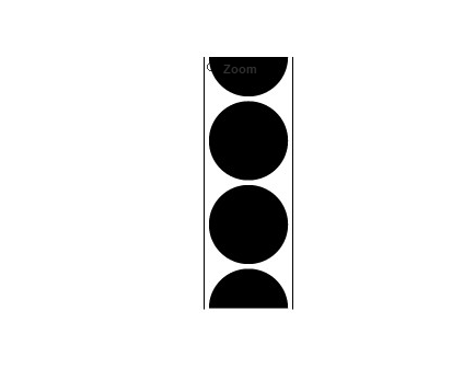 Pro-Shot Splatter Shot 1" Black Repair Patches - 216 - 12 Sheets - P-216