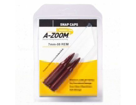 A-Zoom 7mm-08 Remington Snap Cap, 2/Pack