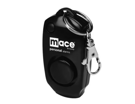 Personal Alarm w/ Keychain, Black