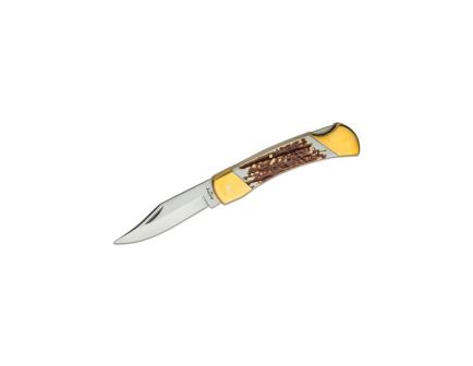 Uncle Henry Next Gen Papa Bear Folding Knife Clip Point, Brown