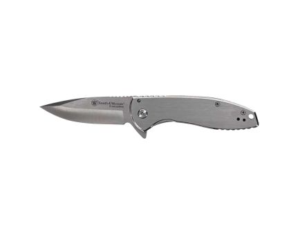 Smith & Wesson Executive Platinum Folding Knife Drop Point, Silver