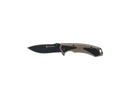 Smith & Wesson Extreme Ops Spring Assisted Folding Knife Drop Point, Tan