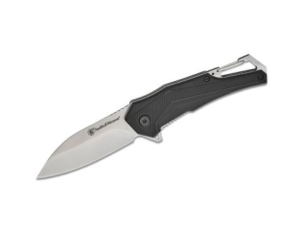 Smith & Wesson Oasis Folding Knife Drop Point, Black