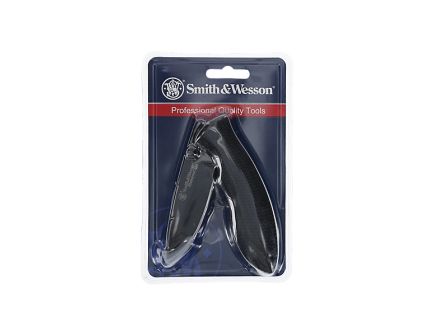 Smith & Wesson Extreme Ops Folding Knife Drop Point, Black