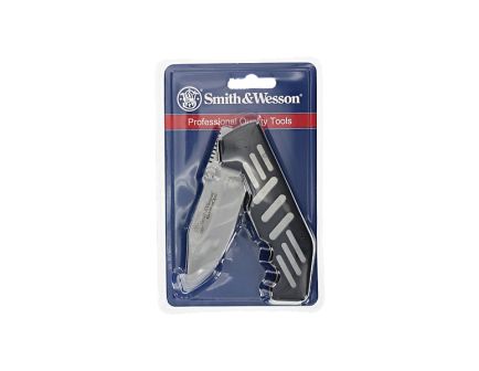Smith & Wesson Extreme Ops Folding Knife Clip Point, Black