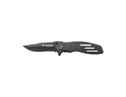 Smith & Wesson Extreme Ops Folding Knife Clip Point, Black