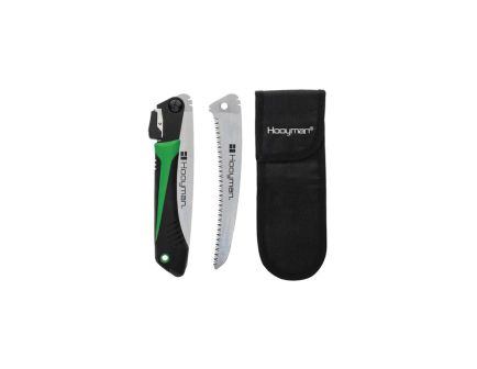Hooyman Megabite Folding Hunters Combo Bone and Wood Hand Saw